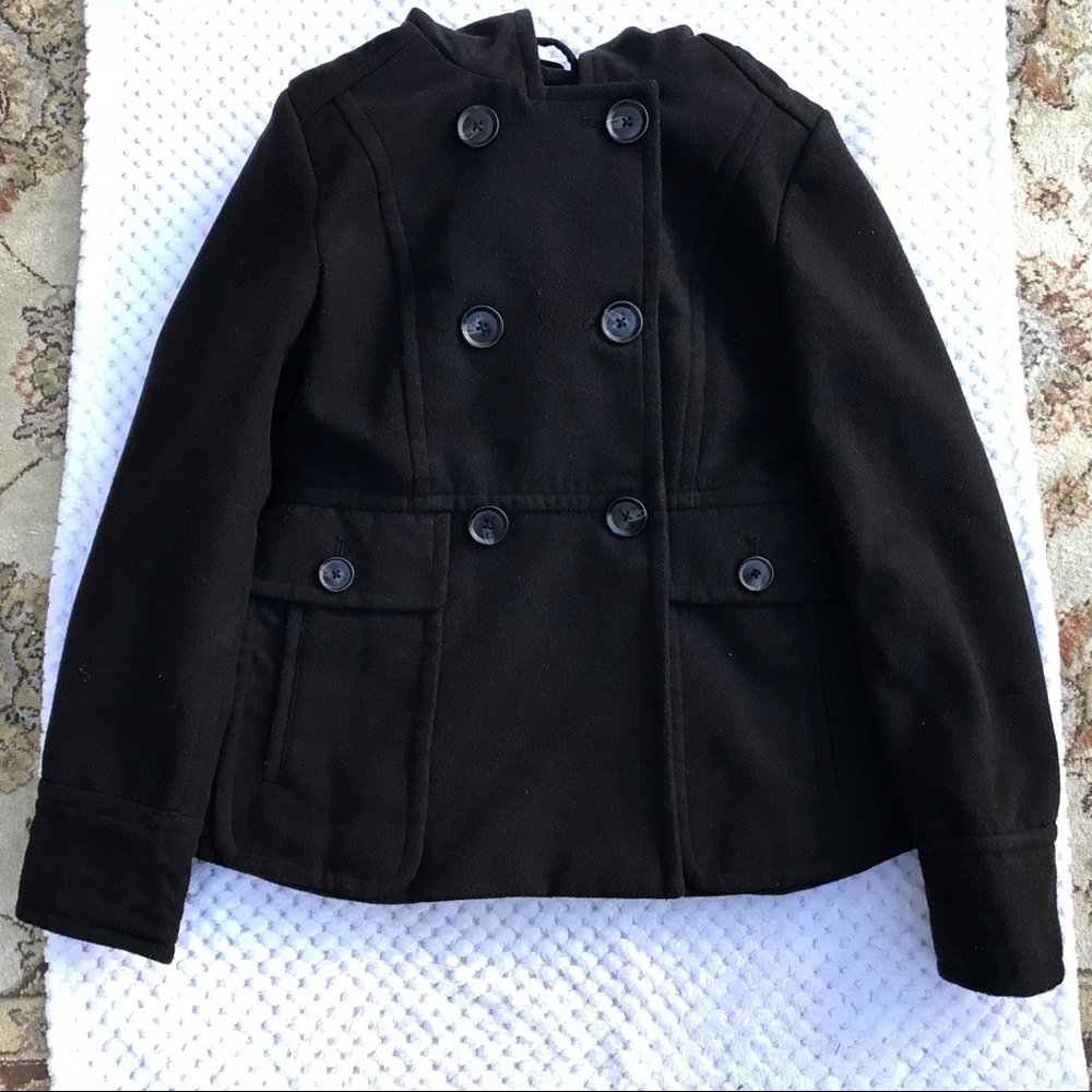 🎉🎉HOST PICK 🎉🎉 a.n.a Black Pea Coat - Picture 2 of 5